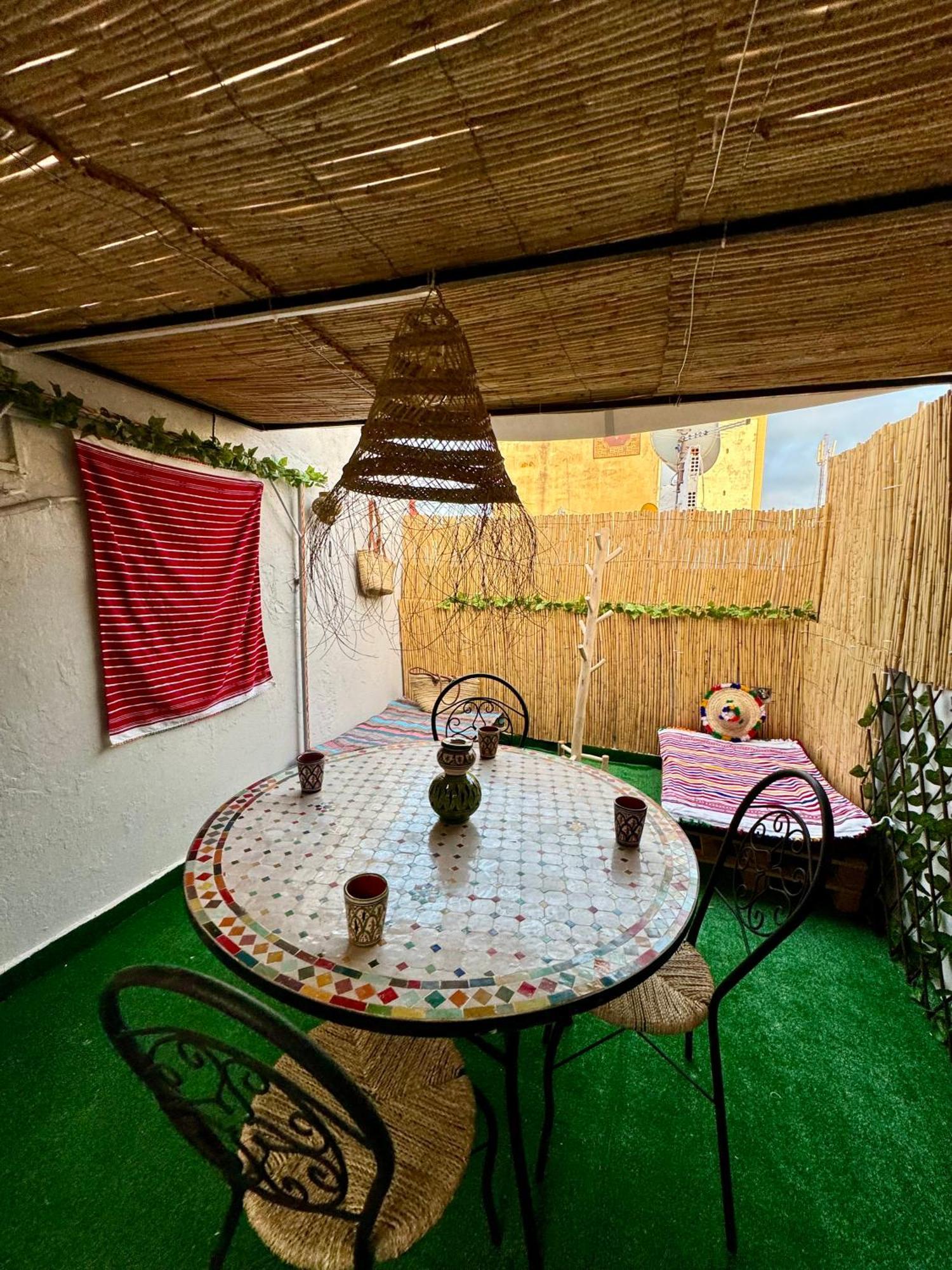La Casa De Oussama With Traditional Private Terrace Rabat Bagian luar foto